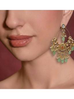 BEAUTY SPOT JEWELLERY - The Royal Indigo Blossom Earrings