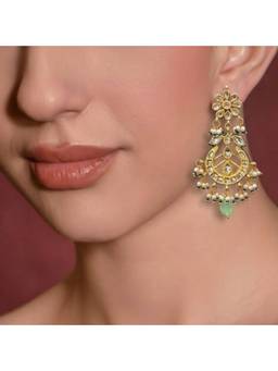 BEAUTY SPOT JEWELLERY - The Gulnaz Chandbali Earrings