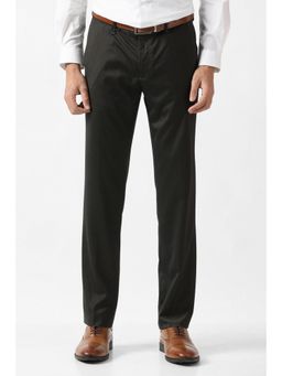 Van Heusen - Mens Solid Brown Trouser