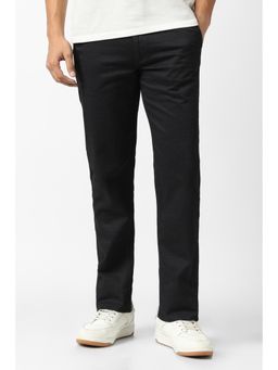 Van Heusen - Textured Black Trouser