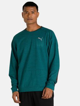 Puma - Train Cloudspun Crew Neck Men Green T-shirt