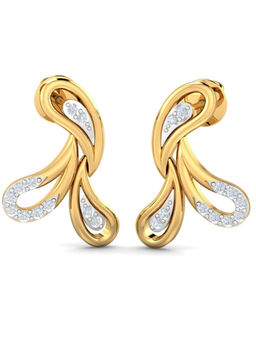 KuberBox - 14K Ayomide Stud Earrings for Women and Girls
