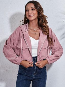 Oh Rare - Purple Women Solid Tailored Jacket