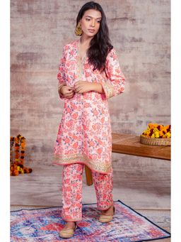 etre comfortwear - Pink Nalini Floral Co-Ord Set