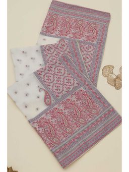 Soch - Red Printed Dupatta