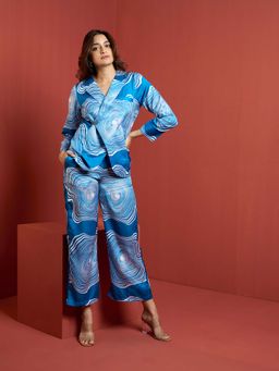 QONA - Blue The Perfect Trouser
