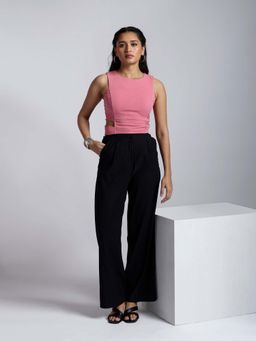 QONA - Pink Agsy Tailored Pant