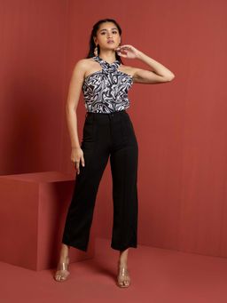 QONA - Black June Fit Trouser