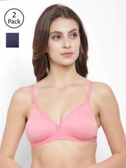 Floret - Wirefree Non-padded Seamless Bra - Multi-Color