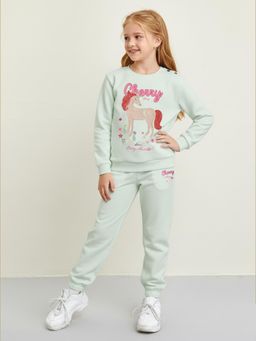 CHERRY CRUMBLE BY NITT HYMAN - Graphic Winterwear Sweatshirt With Jogger