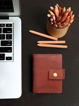 Hidesign - Bose W1 - Gaucha - Mens Bi-Fold - Tan - S