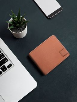 Hidesign - Tan Regular Wallet -(VW002 RF)