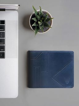 Hidesign - Blue Solid Wallet