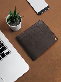 Hidesign - Asw004 Rf Brown Men's Bi Fold - (11 X 9 X 3 Cms)