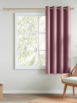 RIVERMOOR - Pink Blackout Solid Curtain