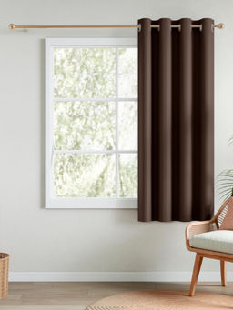 RIVERMOOR - Brown Blackout Solid Curtain