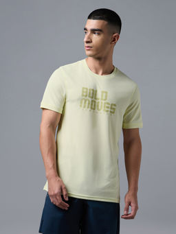 Technosport - Men Printed Regular Fit Round Neck Sports T-shirt
