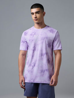 Technosport - Men Printed Slim Fit Round Neck Sports T-shirt