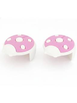 Safe-O-Kid - 2 pcs Bug Shaped Baby Edge Guard Protector for Babies, Pink (0-36 Months)