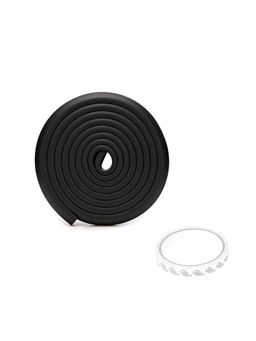Safe-O-Kid - 5 Meter Baby Edge Guard Protector with 3M Adhesive for Babies, Black (0-36 Months)