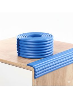 Safe-O-Kid - 1 pcs 2 Meter Baby Edge Guard Protector with 3M Adhesive for Babies, Blue (0-36 Months)