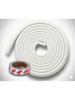 Safe-O-Kid - 2 pcs 2 Meter Baby Edge Guard Protector with 3M Adhesive for Babies, White (0-36 Months)