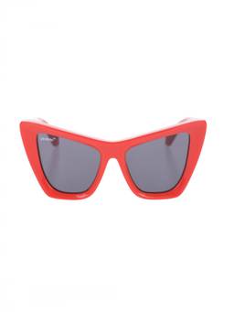 OFF-WHITE - Red Cat Eye Sunglasses