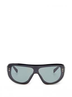 JACQUEMUS - Black Shield Sunglasses