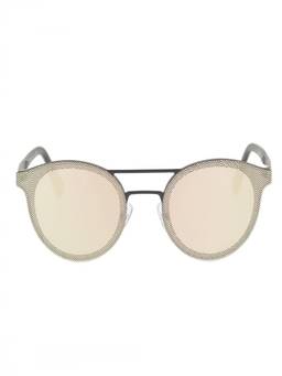 Zegna - Black Round Sunglasses