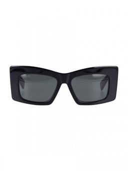 Gucci - Black Shield Sunglasses