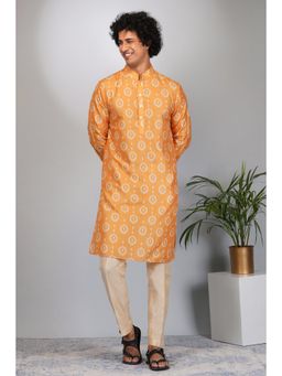 Eleven Brothers - Amber Light Printed Kurta Set (Set of 2)