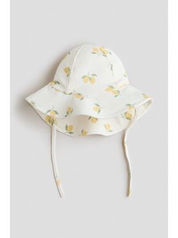 H&M - Unisex White Upf 50 Sun Hat