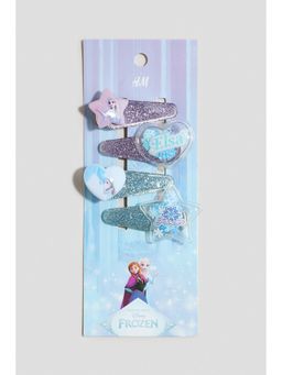 H&M - Girls Blue 4-Pack Hair Clips