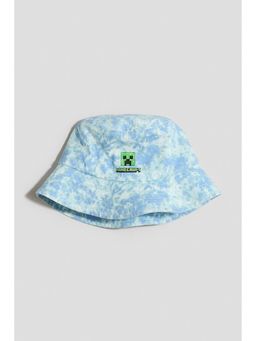 H&M - Boys Blue Printed Cotton Bucket Hat
