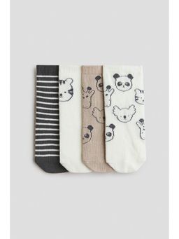 H&M - Boys Multi-Color 4-Pack Socks