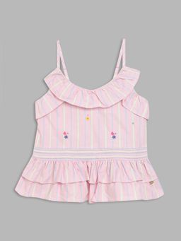 Elle Kids - Embroidered Strappy Top