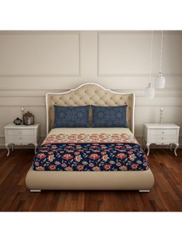 SPACES - 100% Cotton Bedsheets Double Soft Feel Skin Safe Breathable