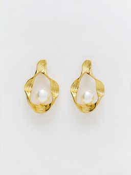 Pomelo - Moonseed Earrings - Gold