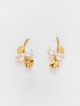 Pomelo - Rosy Radiance Earrings - Gold