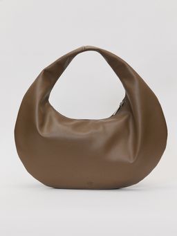 Pomelo - Rounded Shoulder Bag - Taupe