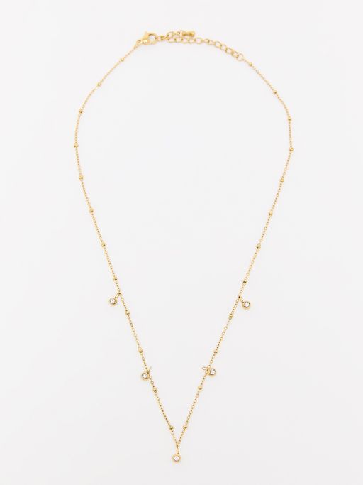 Pomelo Charm Chain Necklace - Gold