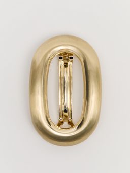 Pomelo - Oval Hair Clip - Gold