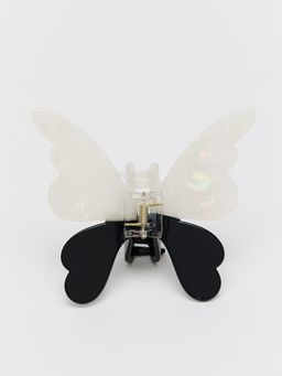 Pomelo - Butterfly Hair Claw - Black/White