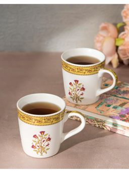 Fabindia - Ceramic Decaled Mugs Set Of 2