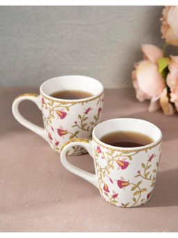 Fabindia - Ceramic Decaled Mugs Set Of 2