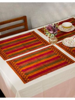 Fabindia - Ayan Printed Cotton Mats Set Of 6