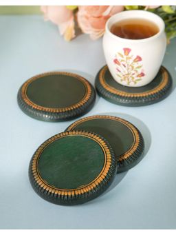 Fabindia - Wooden Coasters Set Of 4