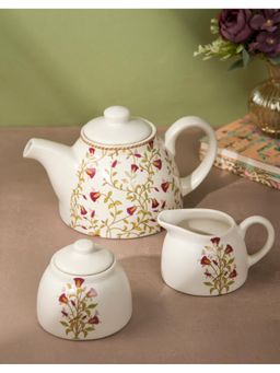 Fabindia - Ceramic Teapot Set Of 3