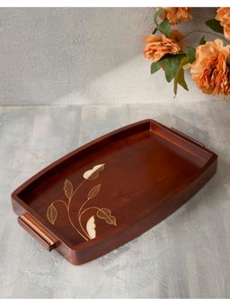 Fabindia - Brown Mango Wood Tray