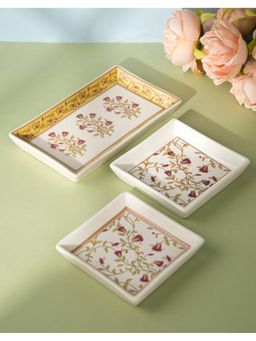 Fabindia - Ceramic Platters Set Of 3